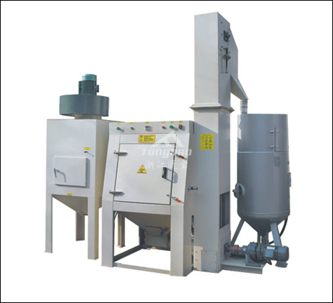 加壓式滾筒噴砂機