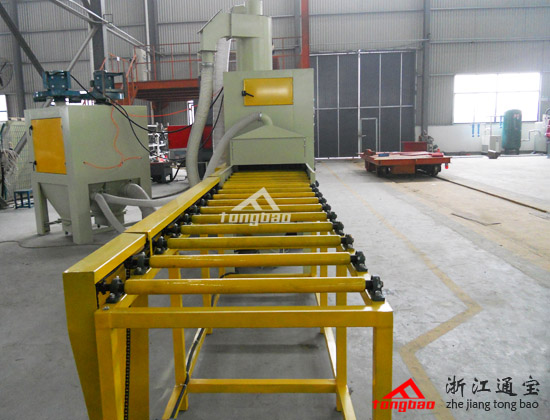 平板輸送式噴砂機(jī)5