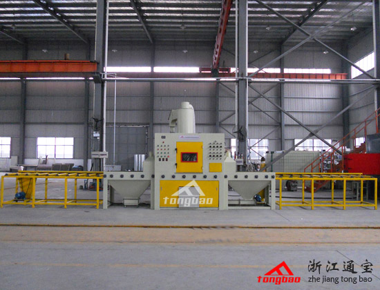 平板輸送式噴砂機(jī)1