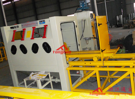 軌道推車(chē)式噴砂機(jī)