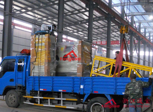 軌道噴砂機(jī)裝車(chē)照