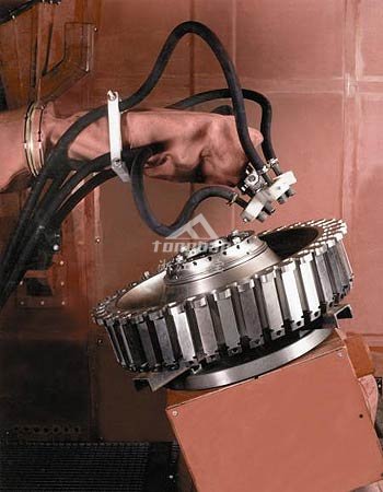 機(jī)器手部位工作原理