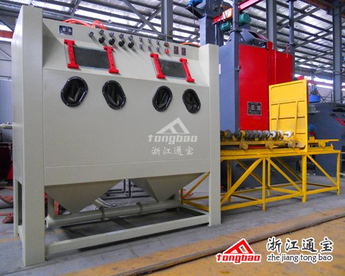 通寶牌多工位噴砂機